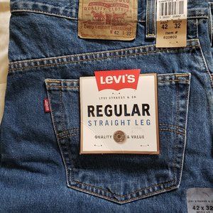 Men's Levi Regular Straight Leg Jean 42x32